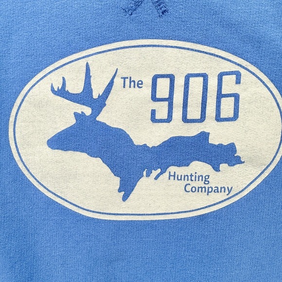 The 906 Hunting Company Hoodie Medium Michigan Upper Peninsula Outdoors - Picture 1 of 13